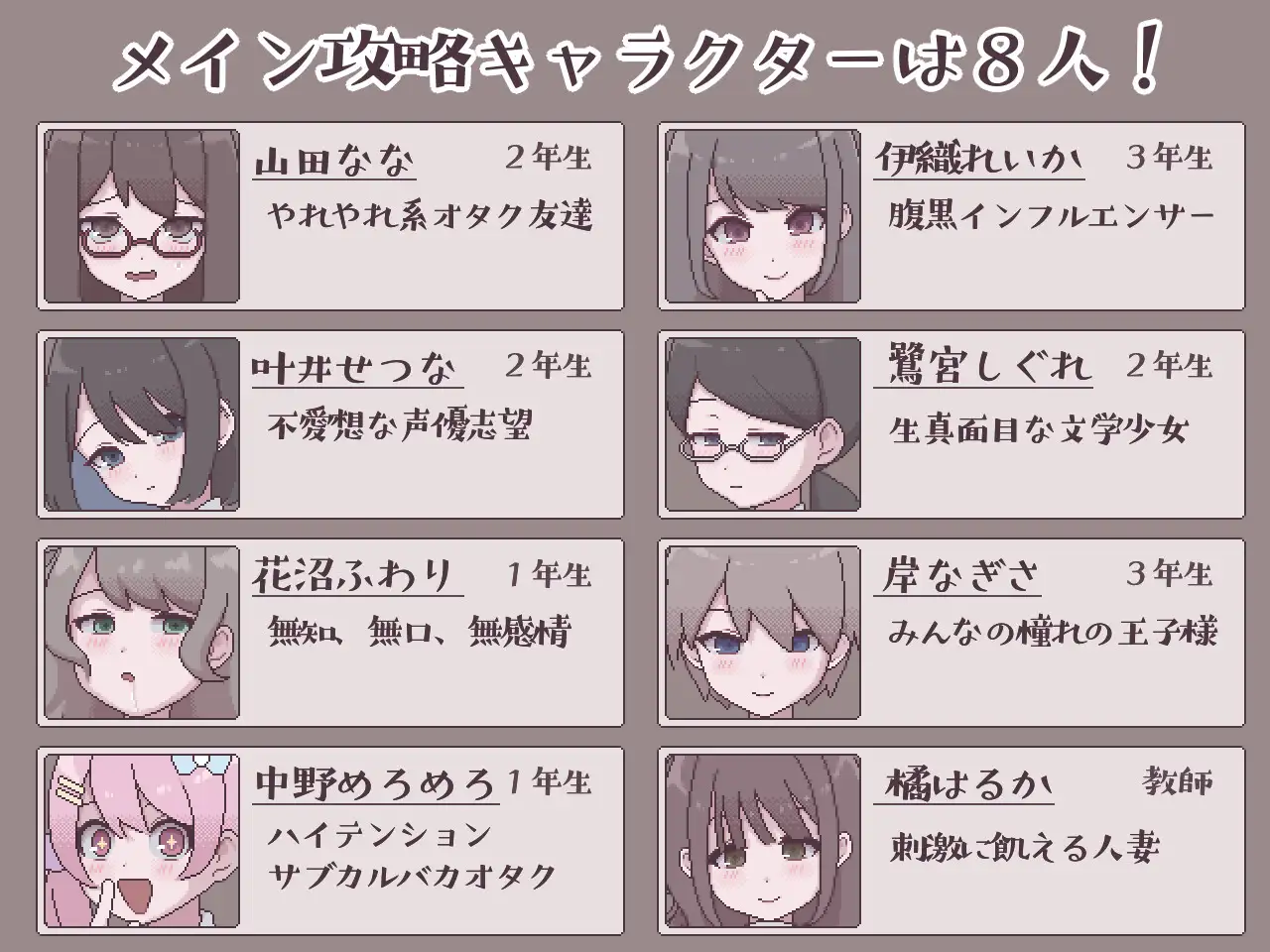 [后宫模拟SLG/动态/汉化] 双性人受欢迎的生活 ふたモテ生活 ～ふたなり陰キャのハーレムシミュレーション～-第4张图片-萌站
