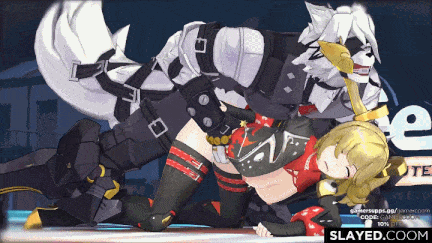 [SLAYED.COOM]A Burnice Special for her Broken Holes