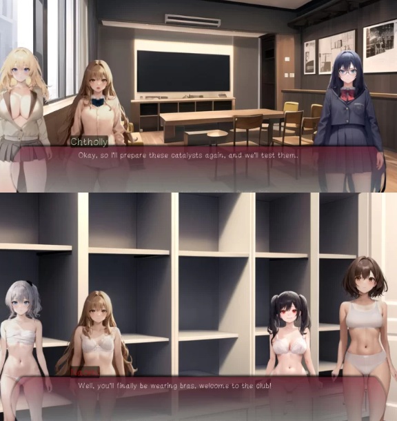 [日式SLG/AI生成] 曲线小镇 Curvy Town v0.5.1 PC+安卓 汉化版 [1+1G][百度盘]