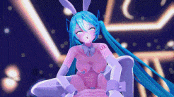 【MMD/ブラン/舞+纯啪】3月20日新作：V家 初音未来意识入侵改造高潮母猪RBQ-第2张图片-萌站