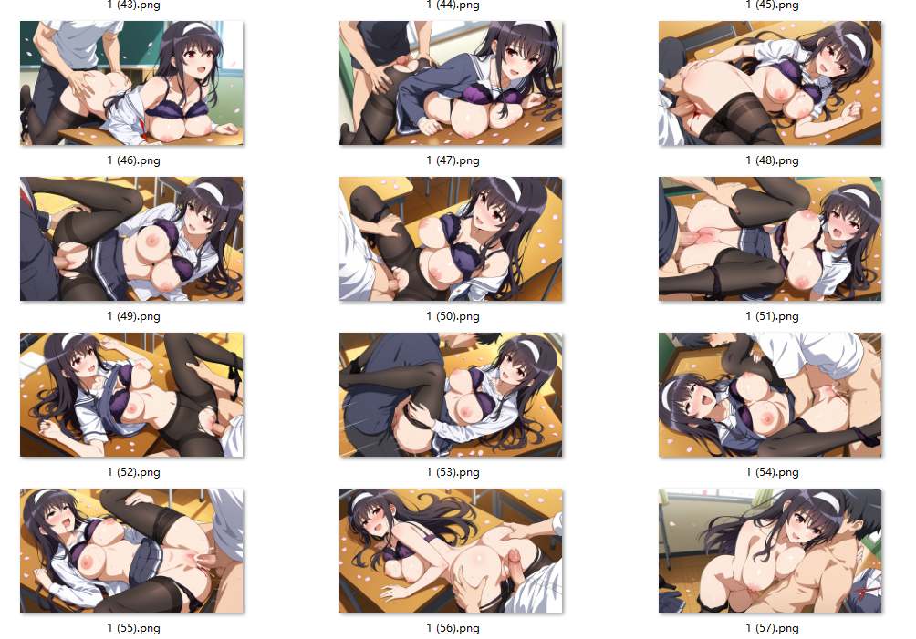 【3K画质/无水印】路人女主 霞之丘诗羽 全程黑丝纯爱篇 【68P/307M】