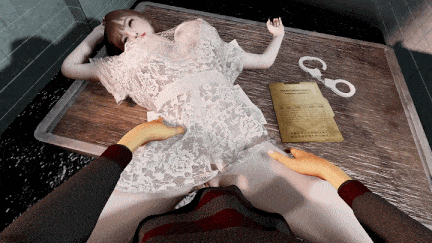 【动画/中出/乳交/爆操/白丝/后入】牛头人爱好者作品 初级短片：雯雅婷-审讯室 2K版 [1V]【1.6GCV】
