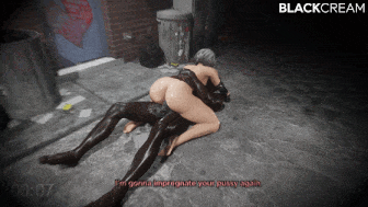 【3D动画/NTR】 BlackCream：2B x BBC 媚黑女友在废物男友前被主人爆肏中出-第3张图片-萌站