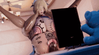 [3D动画/NTR] Phxxx：未亡人QOS&BBC 