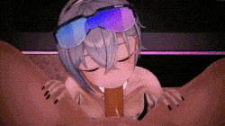 【MMD/sayorin/纯啪】3月21日两部新作：星铁 黑丝裤袜小银狼+档案 黑丝巨乳圣园未花-第4张图片-萌站