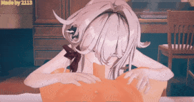 【巨乳 黑丝 口交 吞精 手交 足交 骑乘 爆操 爆射 喷潮 中出】新作-QOS♠瑟莉姆色色&杂鱼舰长+SexDance-第6张图片-萌站