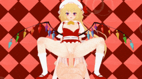 【萝莉 口交 乳交 骑乘 后入 爆操 中出】新作-【Request】Flandre Scarlet - KK PPPPU SD- Beep Block Fuckway - 東方 touhou
