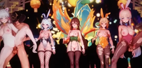 【3D同人社保视频/动态/多人盛宴】原神春节联欢晚会 [2+2.3g][百度盘]