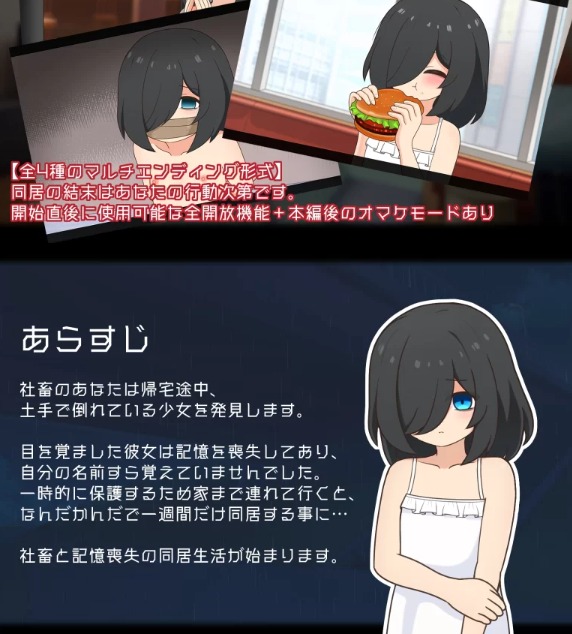  [互动SLG/日常生活/新作] 失忆少女 Little sister PC+安卓 AI汉化版 [1+400M][百度盘] 
