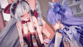 【巨乳 口交 吞精 手交 骑乘 后入 爆操 爆射 喷潮 中出】新作-💗🤤水母拌土豆😋🤣坎特蕾拉 ×珂莱塔 Cantarella×Carlotta《鸣潮》wuthering_waves 鳴潮-第12张图片-萌站