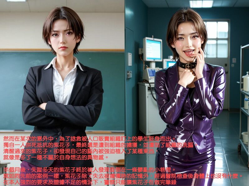 女教師紫花子-人格崩壞強制改造-第7张图片-萌站