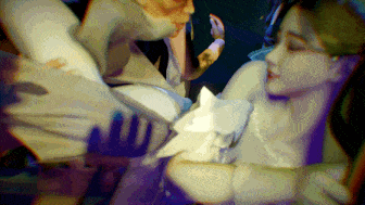 [3D动画/NTR/VAM] 牛头人爱好者：新赵雪妍-酒吧NTR 性感白丝御姐在男友面前被侵犯中出-第5张图片-萌站