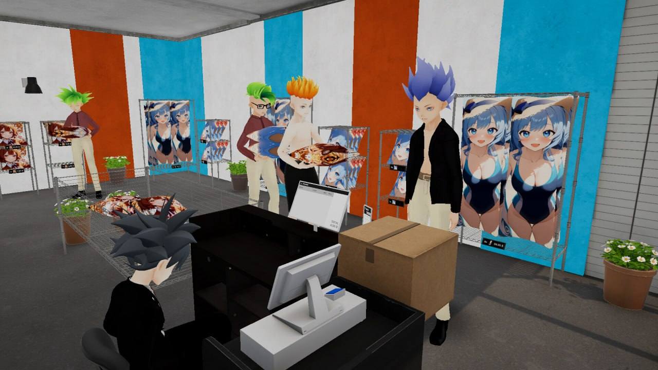 PC/SLG/#老婆抱枕小铺（小卖部）  #Shop Simulator: Waifu Pillows v1.0.0 官方中文版