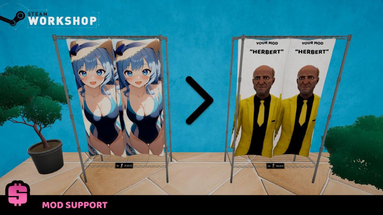 PC/SLG/#老婆抱枕小铺（小卖部）  #Shop Simulator: Waifu Pillows v1.0.0 官方中文版-第6张图片-萌站