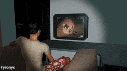 【3D动画】 Fyronyx ：淫荡丰乳黑丝美母被带回家的流浪老头胁迫侵犯爆炒内设-第3张图片-萌站