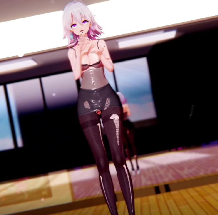 Iwara - No.2 【March 7th】‘YOASOBI - IDOL’ The shining me and you are connected👠