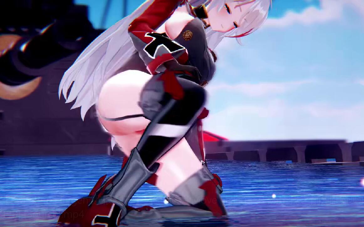 Iwara - No.40【KMS Prinz Eugen 歐根親王】'4Ladies - Move' 指揮官 在滿足我之前別想跑喲 ❤️ -第4张图片-萌站