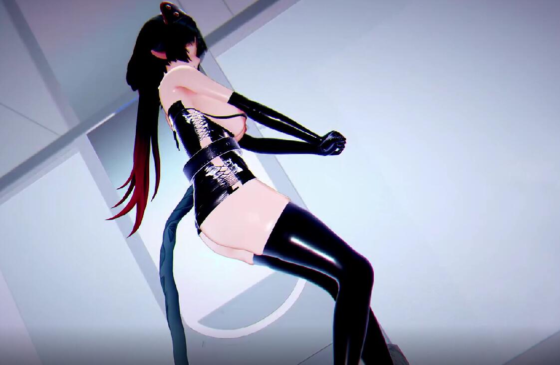 Iwara - No.49【簡·杜 Jane Doe】'AOA - Short Hair' 展示臥底遊戲專屬sex服裝一起來愉快受孕吧❤️⚠️futa Warnings 扶她SEX警告⚠️ -第2张图片-萌站