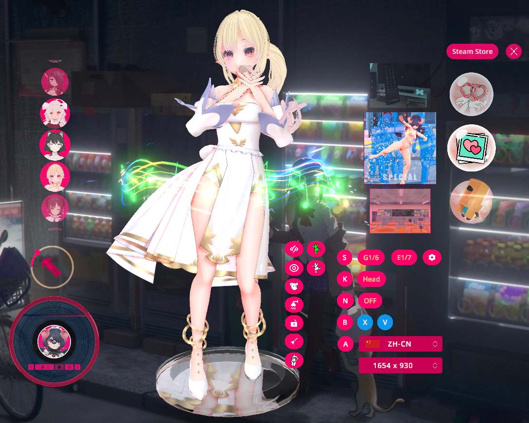【3D桌宠全动态高自由度步兵】桌面手办模拟器V2.4.0+DLC整合 中文步兵版【22.9GCV】