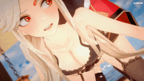 【巨乳 扶她 黑丝 白丝 旗袍 骑乘 后入 爆操 爆射 喷潮 中出】新作-103【Genshin impact】Ningguang x Beidou Futa 凝光x北斗 sex [sound] 原神-第8张图片-萌站