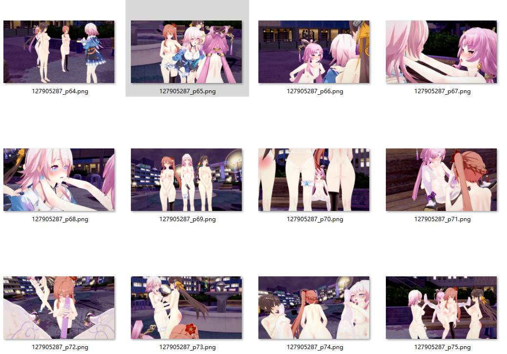 【3D/全彩/同人/386P/770M】银河附身之夜1-4合集【原版/无水印】