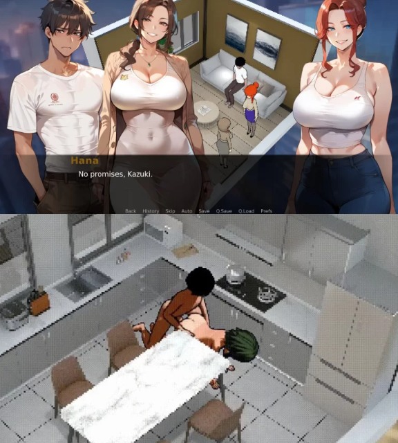 [亚洲风SLG/AI生成] 家族朋友：家外篇 v1.4 PC+安卓 汉化版 [1+600M][百度盘]-第4张图片-萌站