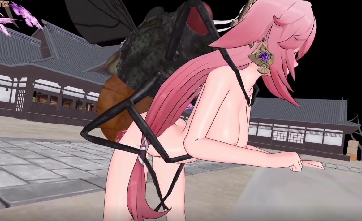Iwara - WIP YaeMiko x Insect-第3张图片-萌站