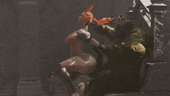 【3D动画】Mangoman 3月新作：丰腴巨乳女骑士战败被兽人凌辱侵犯-第3张图片-萌站
