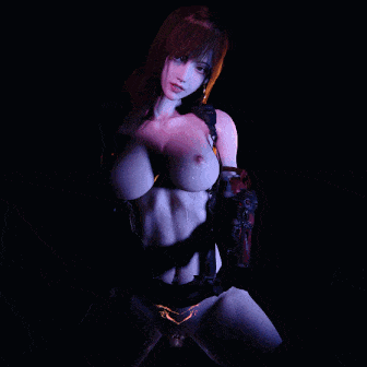 [3D动画/VAM] fgg99：蒂法+下平玲花 性感女神骑乘舞啪-第4张图片-萌站