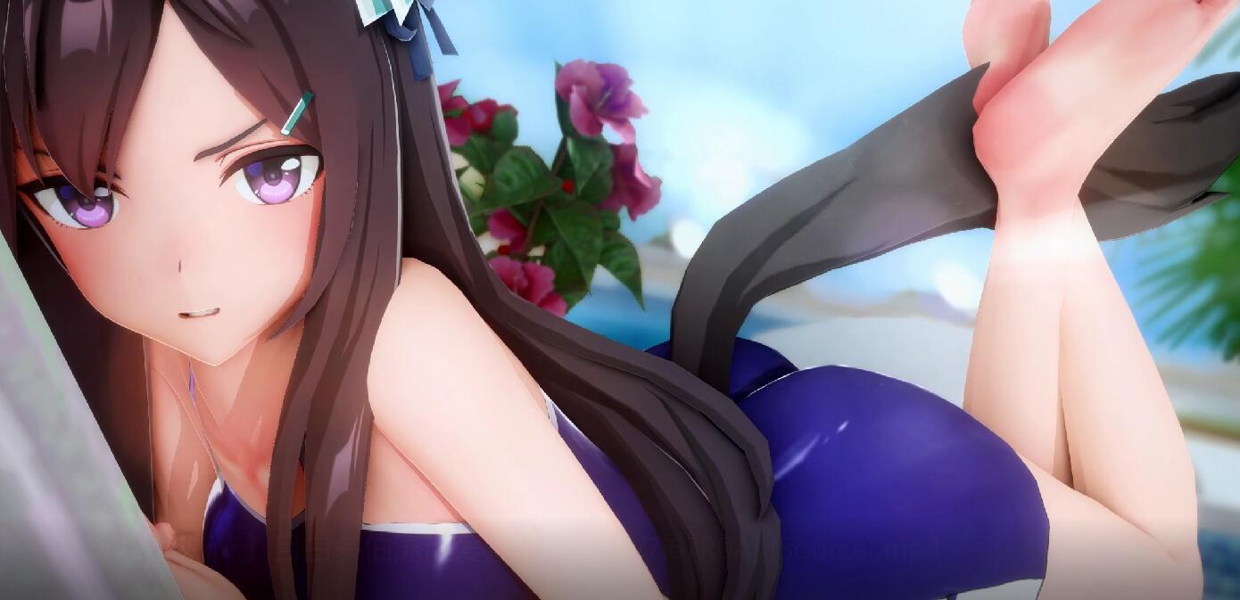 Iwara - 【1440p 60fps】目白多伯泳池爱爱