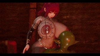 [3D动画/夫目前犯/NTR] Phxxx:Goblin Tavern 黑丝巨乳女友陷入哥布林轮奸地狱-第4张图片-萌站