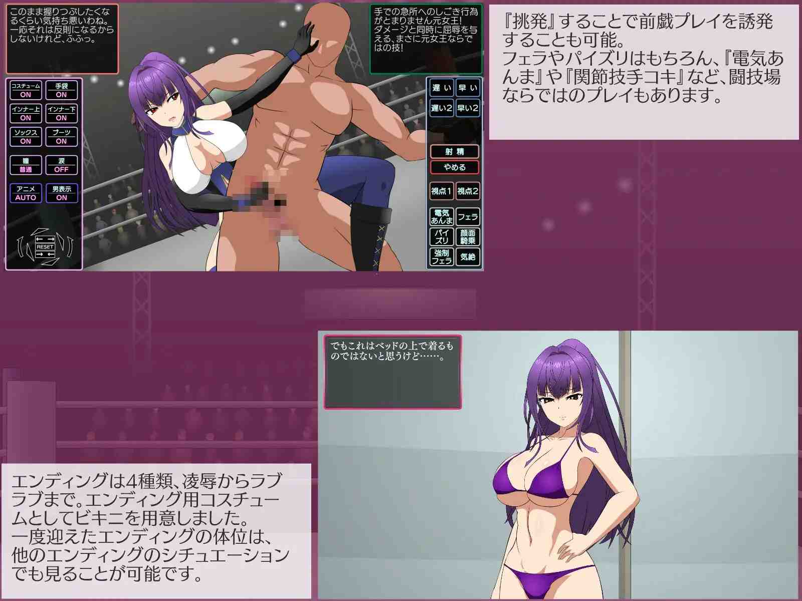 [调教高冷格斗女王] 斗技女王薇奥拉 闘技女王ヴァイオラ + 步兵补丁 +全回想 AI汉化版 [百度]-第4张图片-萌站