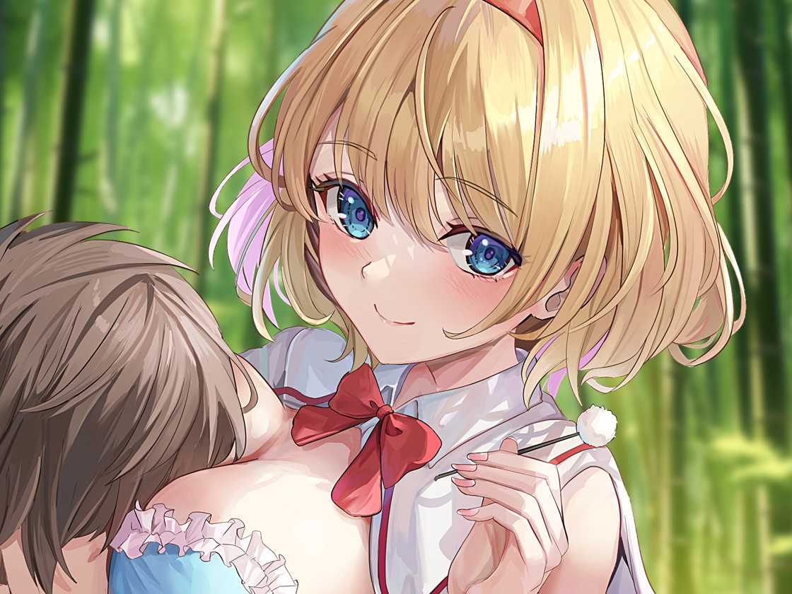RJ01339365【早緒きむり】【東方project】不思議と癒されるアリスの愛情たっぷり囁きと7種のご奉仕で恋しながら寝落ち体験! 