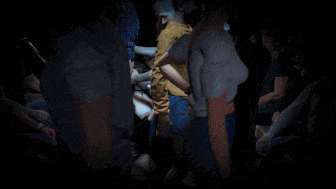 [3D动画/夫目前犯/NTR] 牛头人爱好者：春姑-地铁NTR 性感黑丝人妻在丈夫面前被电车痴汉侵犯中出 [中字] -第3张图片-萌站