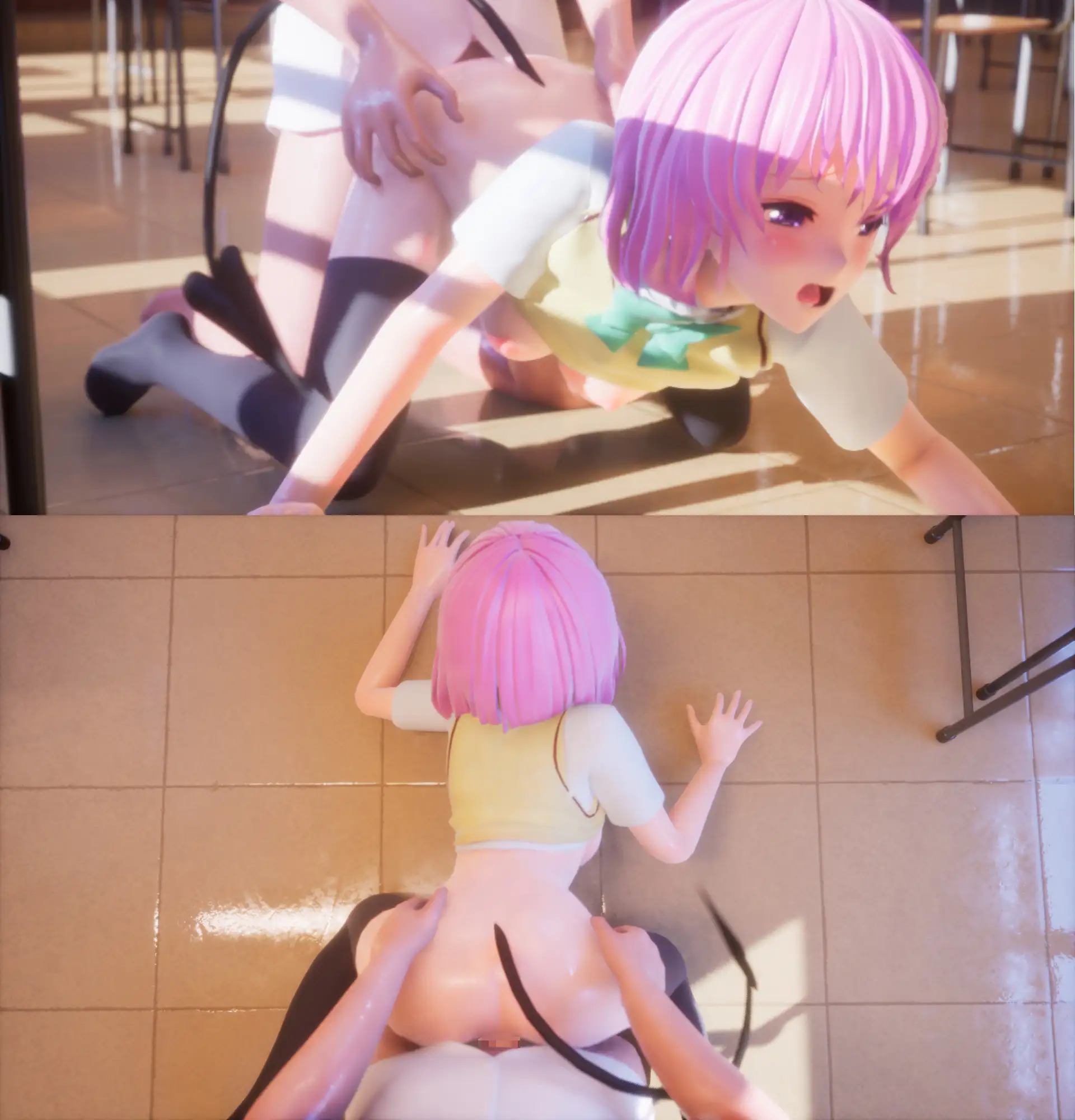 [22.2G][3D同人制服泳装有CV] とらぶるだいあり〜・ぴーち ムービー版 HDリマスター-第10张图片-萌站