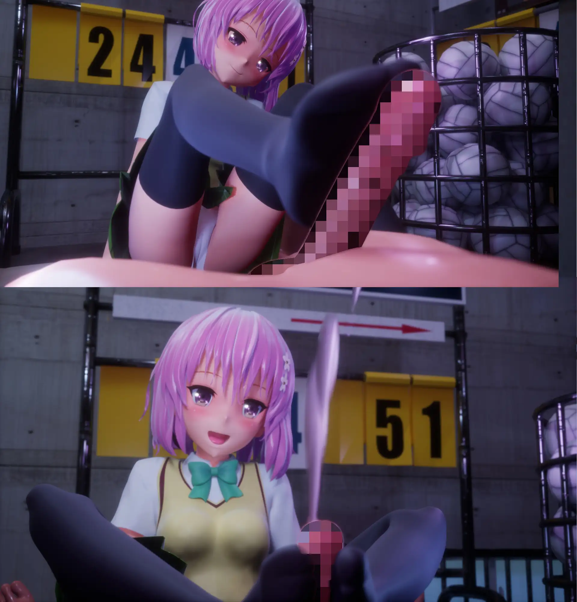 [22.2G][3D同人制服泳装有CV] とらぶるだいあり〜・ぴーち ムービー版 HDリマスター-第14张图片-萌站