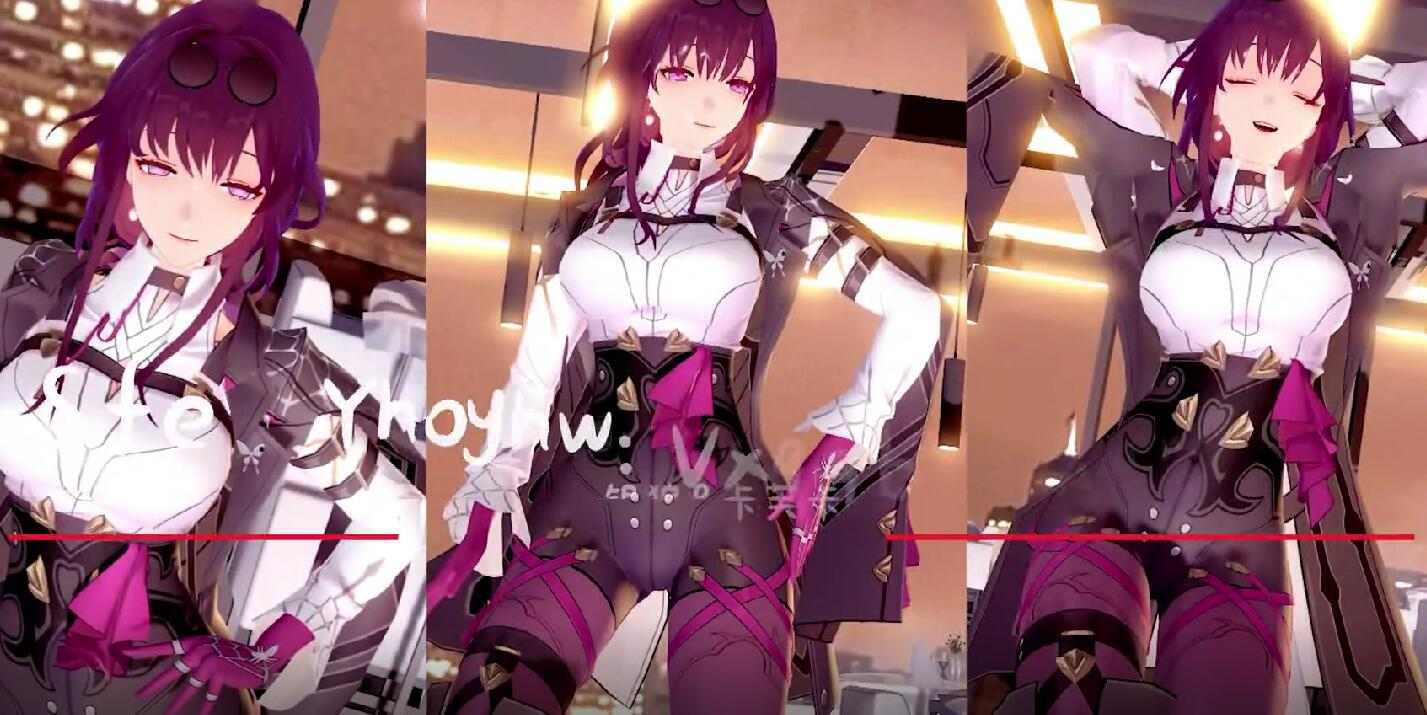 Iwara - 01.银狼&卡芙卡 Red Velvet-Sunny Side Up【WUPA 4K】 -第2张图片-萌站