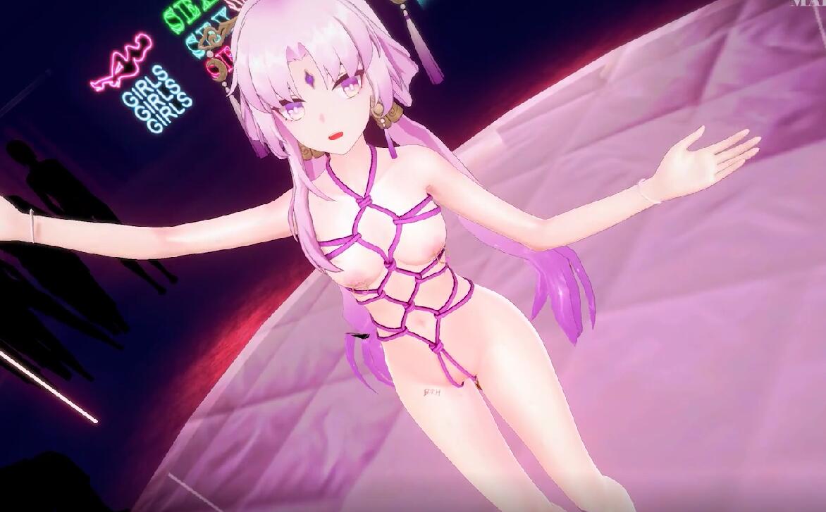 Iwara - 04. Fuxuan 符玄 君色に染まる sex dance 快用你的大弯钩撬开符卿的小硬嘴吧 -第4张图片-萌站
