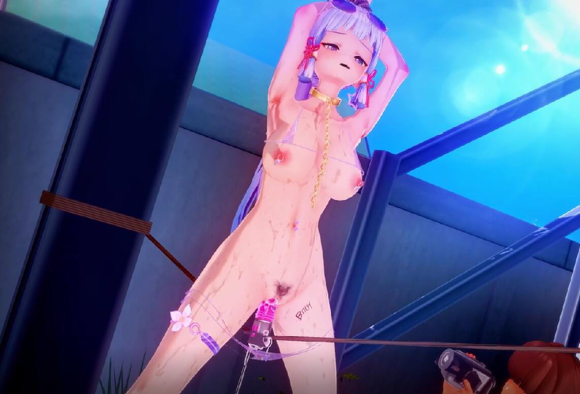 Iwara - 07.Ayaka 神里绫华 Nice Body Sex Dance 是紫色bitch也是风纪委员的大小姐鸭