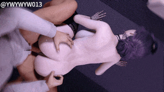 [3D/动态/VAM] YWYWYW013大佬 3月新作：紫馨的认主仪式 极品黑丝空姐贴身侍奉榨精-第4张图片-萌站