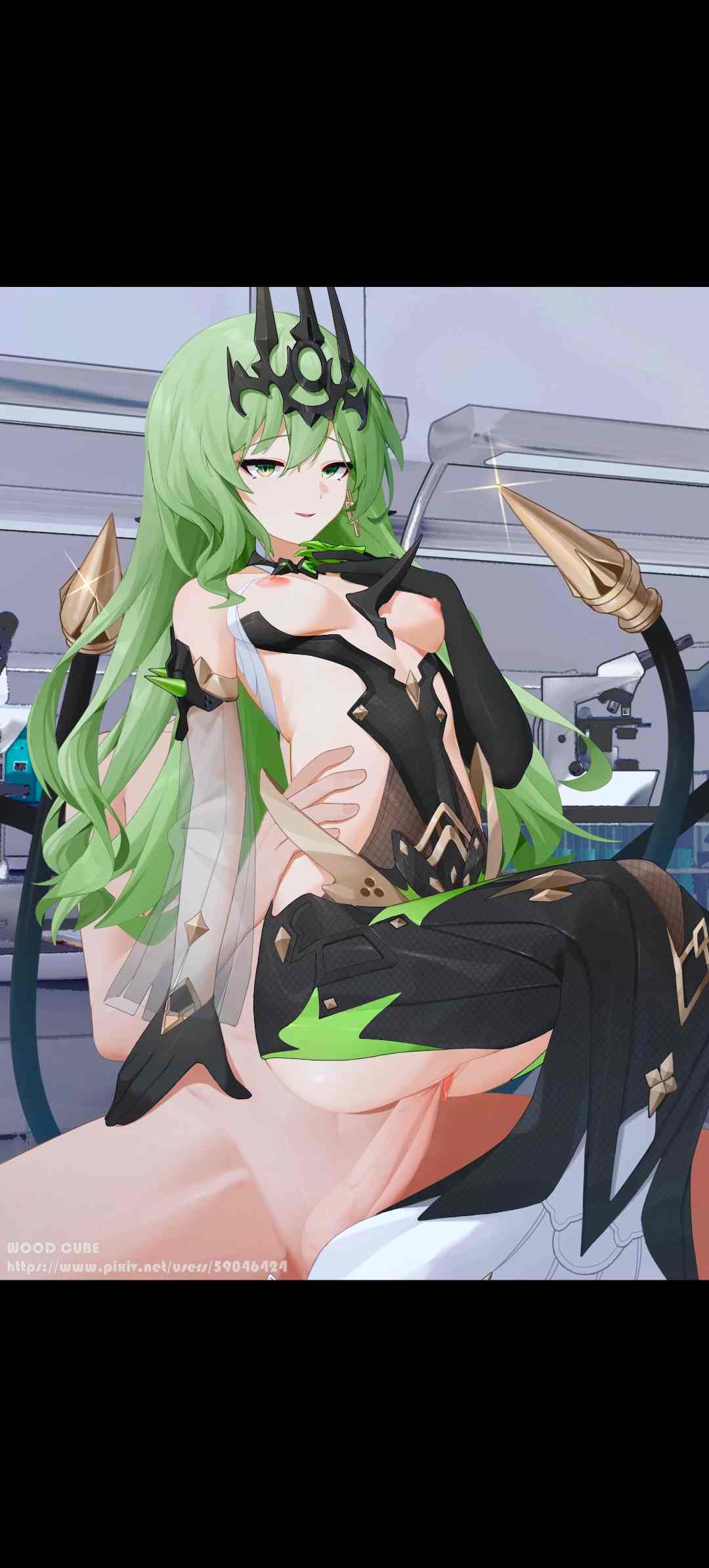 【l2d/步兵同人动画】woodcube 小木蹬子 罗莎莉亚&梅比乌斯2部