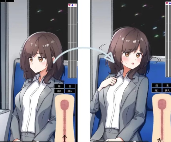[互动SLG/动态/新作] ～电车远程通奸～PC+安卓 生肉版 [1+200M][百度盘] -第2张图片-萌站