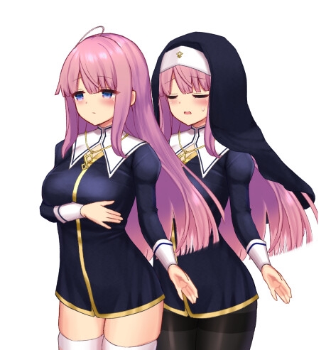 【DLsite/汉化/着衣/穿衣/女主人公/修女/卖春/援交/幻想/羞辱/多人运动/巨乳/爆乳】 艾尼西亚与盟约纹章 ~马蹄街的小圣徒~ & エニシアと契約紋 ～馬蹄通りの小聖女～ 【PC/社团名：しもばしら工房/RJ386773】-第6张图片-萌站