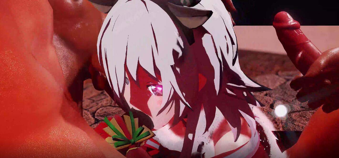 Iwara - Honkai_ Star Rail - Christmas Sausage Party March7th🎄⛄🦌❄❄️🎁 -第6张图片-萌站