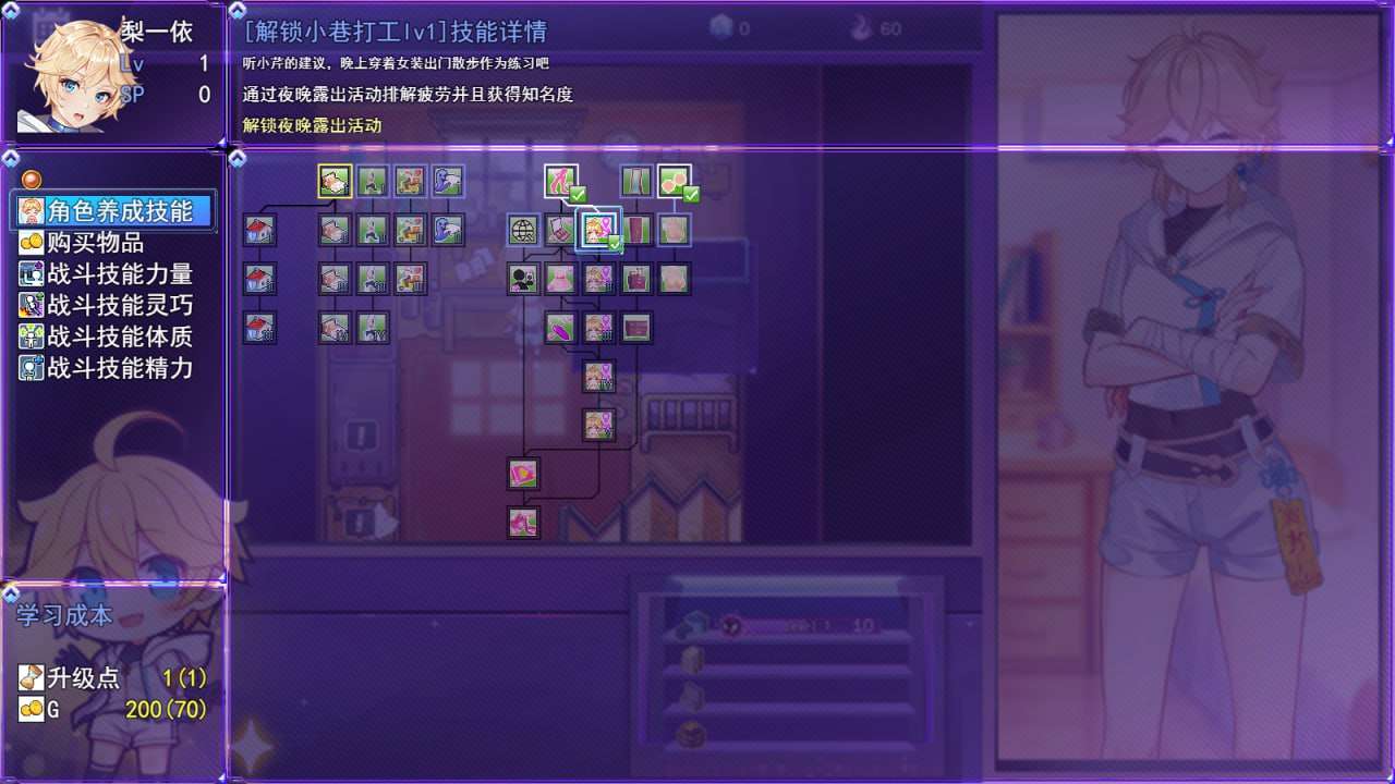 [回合RPG/伪娘女装/更新/PC] 女装灵探梨一依 v0.2.0.1 官中步兵版 [900M-第3张图片-萌站