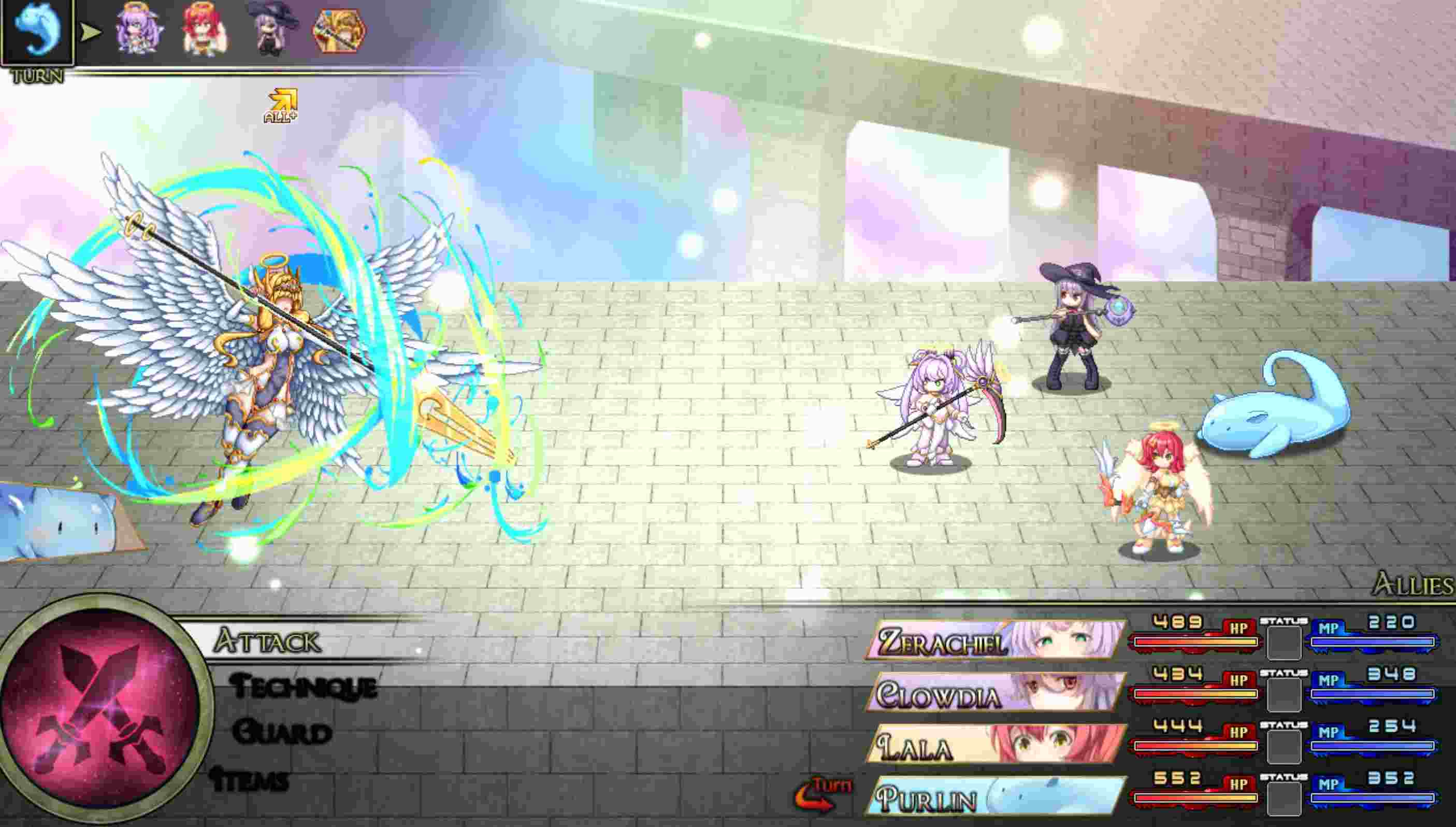【日式RPG/中文/步兵】最强☆天使 沙利叶！ v1.0.18 STEAM官方中文步兵版 【2.2G/新作】-第4张图片-萌站