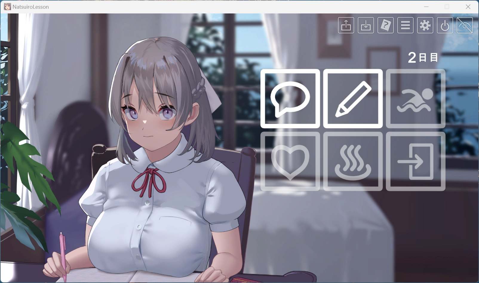 【热门互动SLG/汉化/动态/全CV】夏色课程～最后的夏天时光 AI汉化润色版+存档【新汉化/13G】-第2张图片-萌站