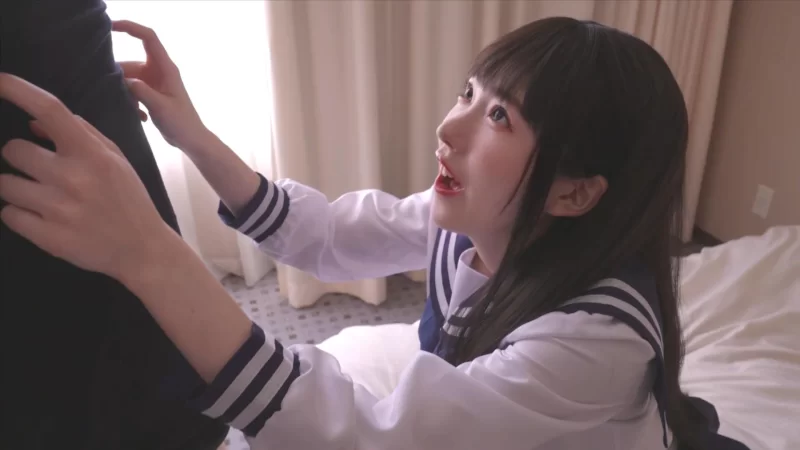 美颜版 ♥中出 可爱的JK制服白袜-第2张图片-萌站