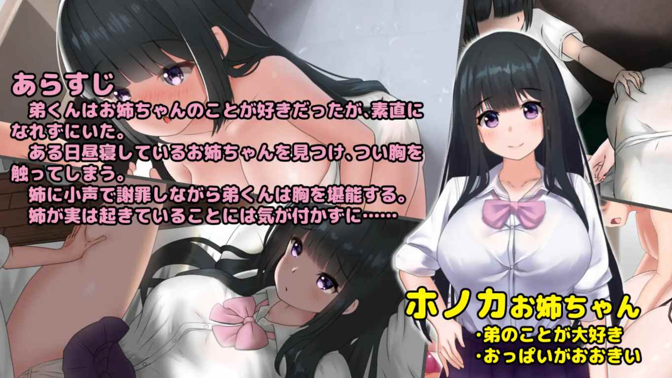 [PC游戏][希望被弟袭击的姐姐 LIVE2D Ver1.04 步兵完全版+存档][更新/互动触摸SLG/动态CV/1.3G]-第2张图片-萌站