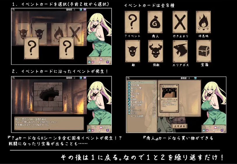 【日系/RPG/AI汉化/动态】精灵少女莉菲雅与梦幻迷宫 エルフ少女リフィアと夢幻の迷宮 Mtool汉化【1.13G】【序号410】-第2张图片-萌站